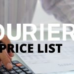 st courier price list