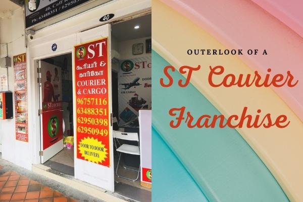 Exterior view of ST Courier Franchise