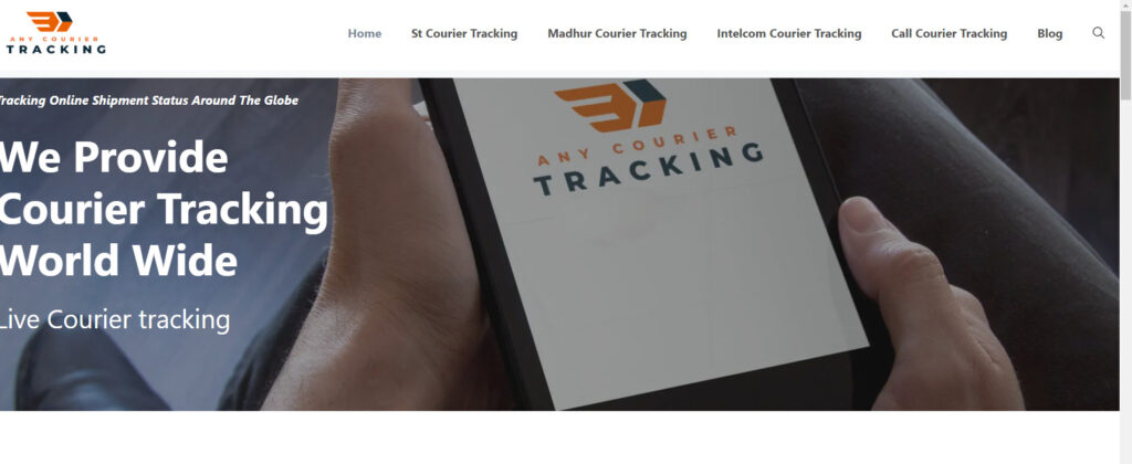 Open anycouriertracking.com