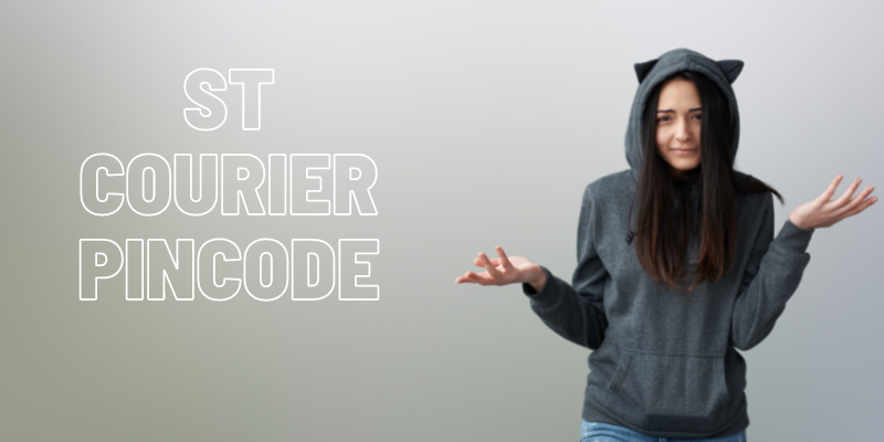 st courier pincode
