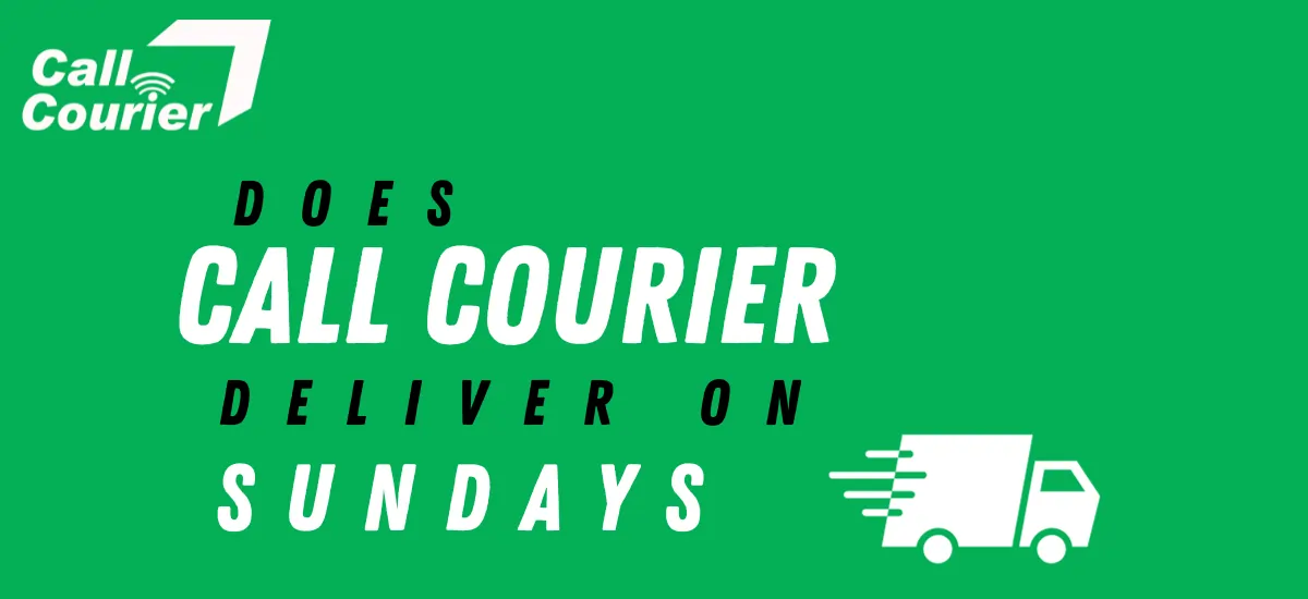 does call courier deliver on sunday in pakistan